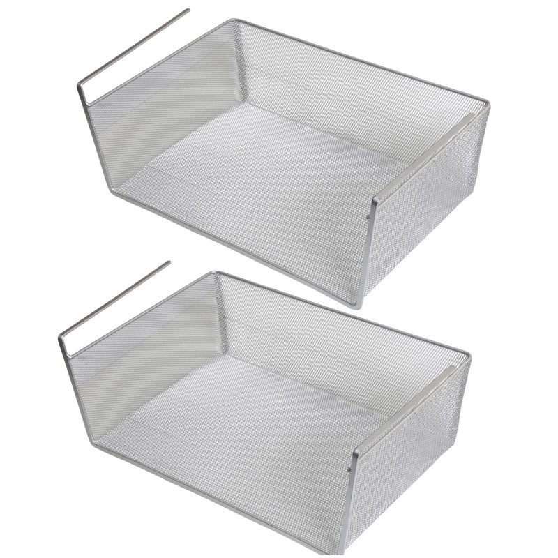 Rebrilliant Decorative Basket, 6" H x 15" W x 9.5" D