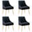 Exel 18.8'' H Velvet Upholstered Side Chair-1392049933
