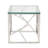 Laith Glass Top End Table-274769680
