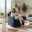 Fauteuil pivotant en coton et polyester Poof-120284954