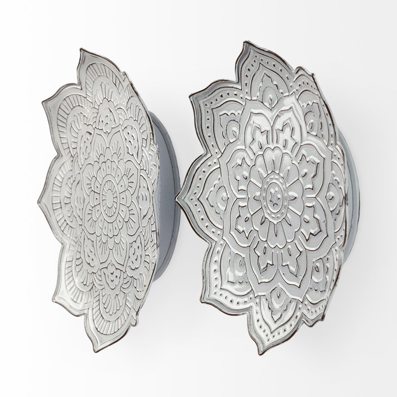 Boho Plants & Flowers Wall Decor on Metal