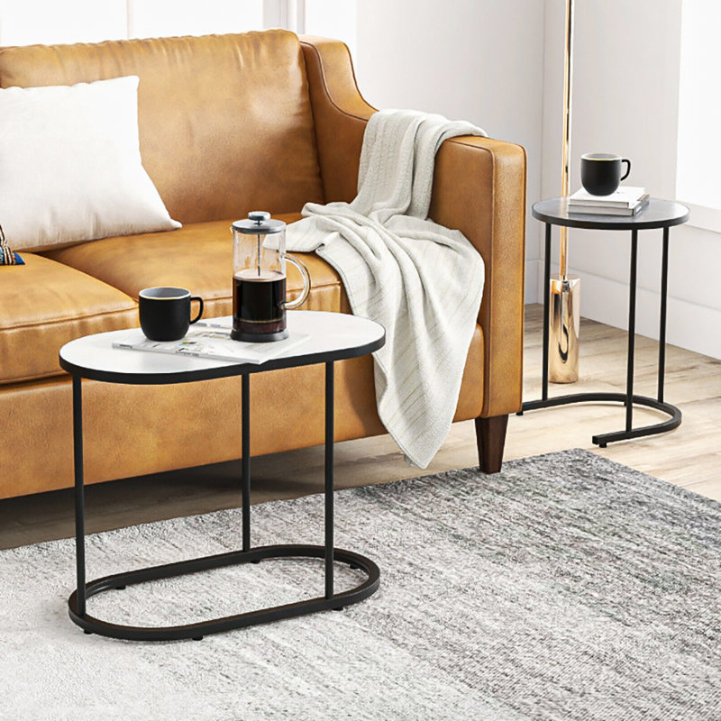Ensemble de 2 tables gigognes Breelyn