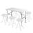 6-Person Dining Table With Chairs Set