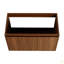 Armoire de salle de bain 30 po avec lavabo, portes à fermeture douce, fixation flottante, pour petite salle de bain-126528449