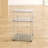 Beckett Glass Top End Table with Storage