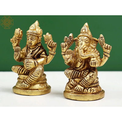 Objet décoratif Lakshmi Ganesha