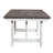  Scholten 5 Piece Trestle Dining Table Set w/ 4 Windsor Back Side Chairs