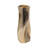 Warner Pinched Metal Vase, Gold-208491392