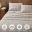 Ensemble de draps 4 pièces 100% flanelle de coton 4 pièces Cal, Andrews-118618544