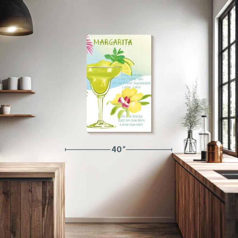 Yarlin Tropical Getaway III, 36" H x 24" W
