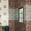 Angela Harris Dunmore Savona Decor 8X8 Green Polished Ceramic Wall Tile