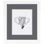 Cadre pour photo simple blanc mat 10 "x 20"-70819349
