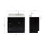 Ensemble de meuble-lavabo simple 37 po Partham-94350882
