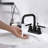 4 in. Centerset 2-handle High Arc Bathroom Faucet with Drain Assembly-58800089