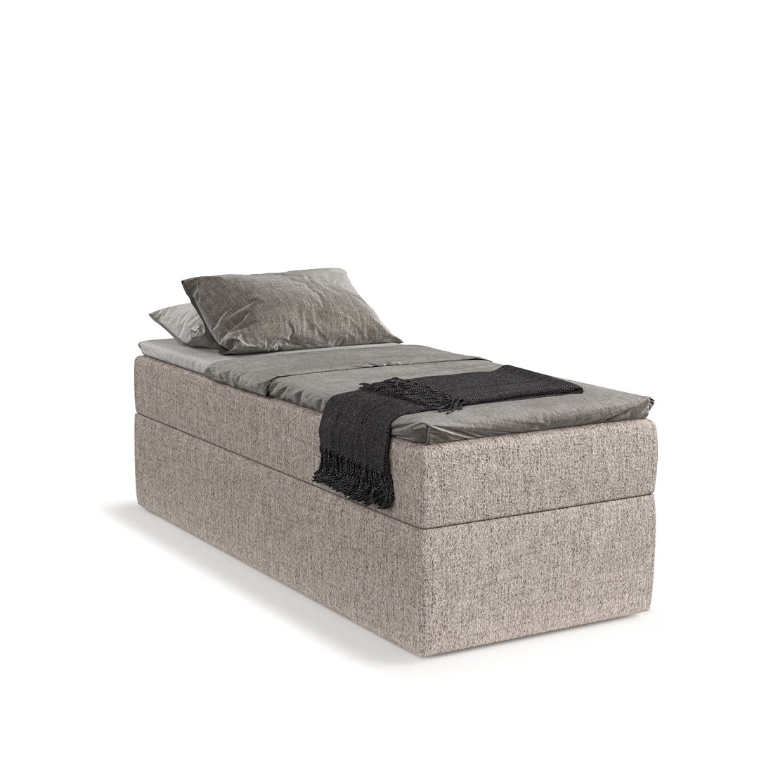 Boxspringbett ASTER mit Bonellmatratze und Topper