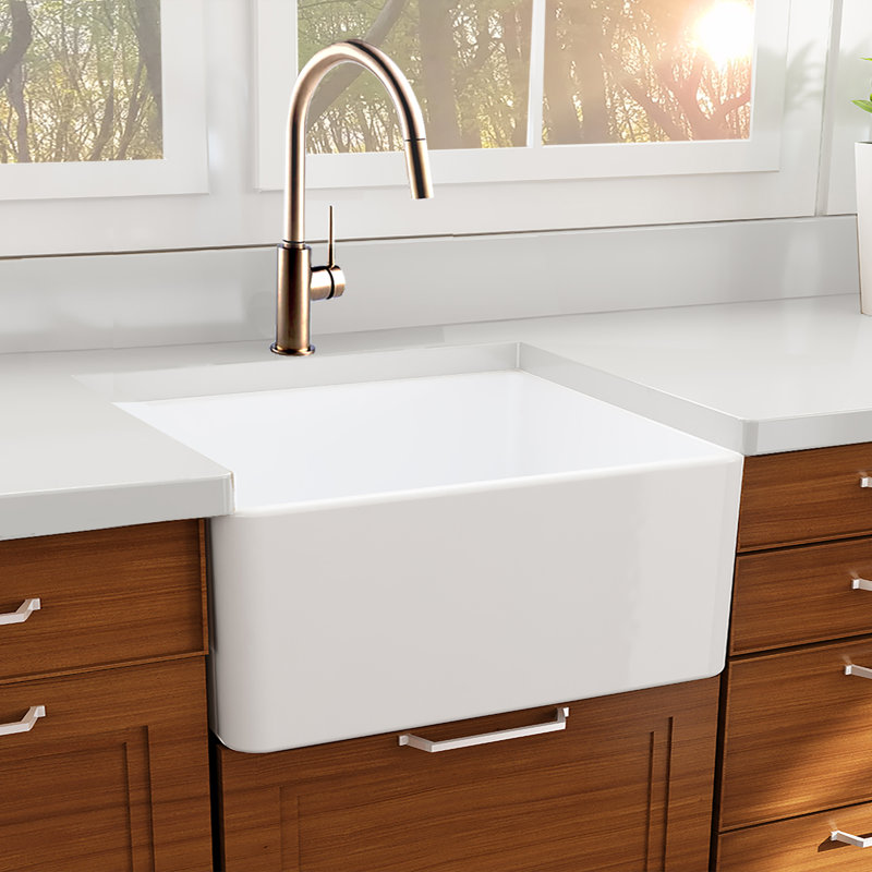 Cape 27'' L Single Basin Kitchen Sink