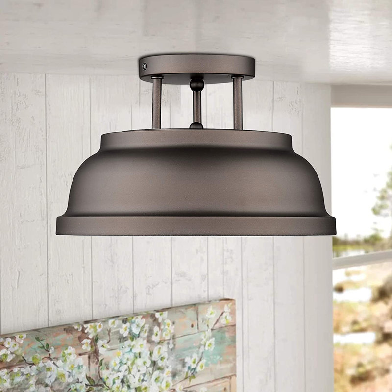 Semi Flush Mount, Oil Rubbed Bronze
