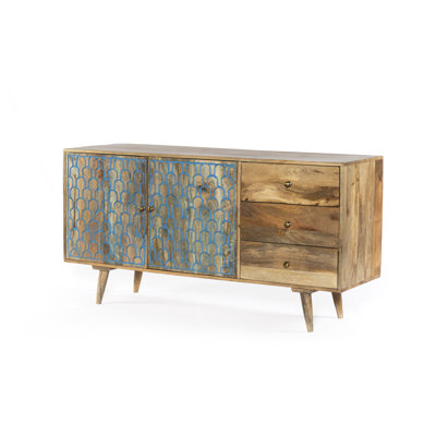 57'' Solid Wood Sideboard