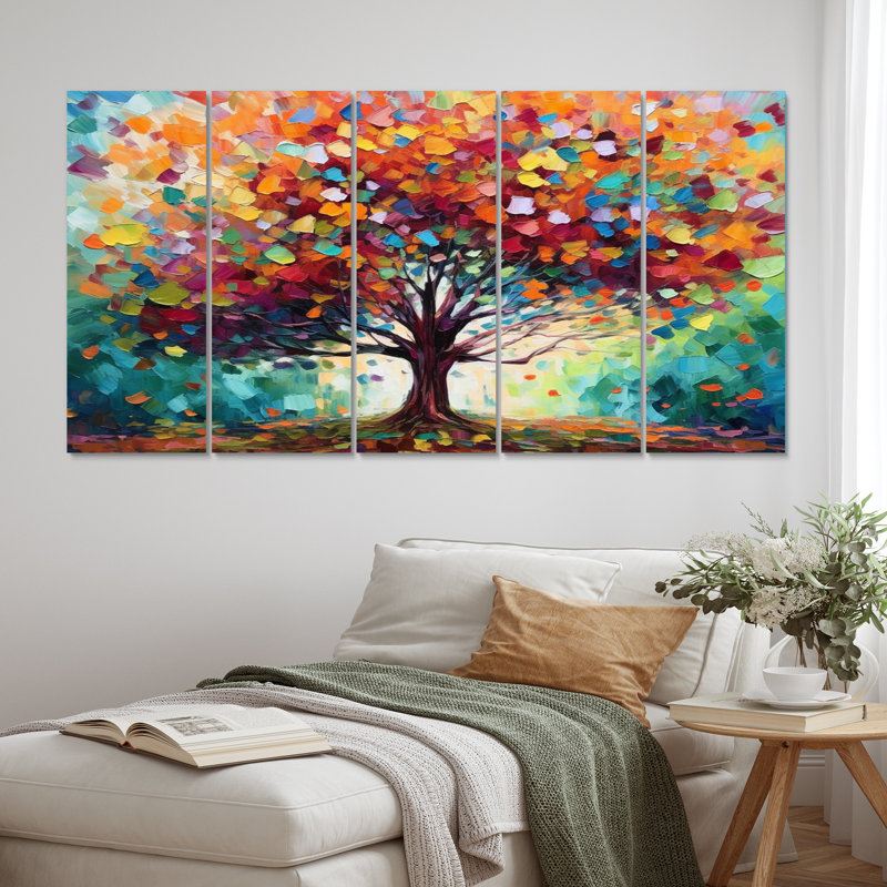 Ensemble de 5 décorations murales