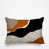 Orange / blanc cassé / beige / noir
