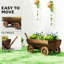 Boîte à fleurs en bois Outsunny