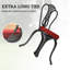 Ensemble de 4 coussins de siège de patio pour salle à manger, chaises de bistro lavables à la machine, 15 po x 15 po x 3 po, rouge vin-130205277