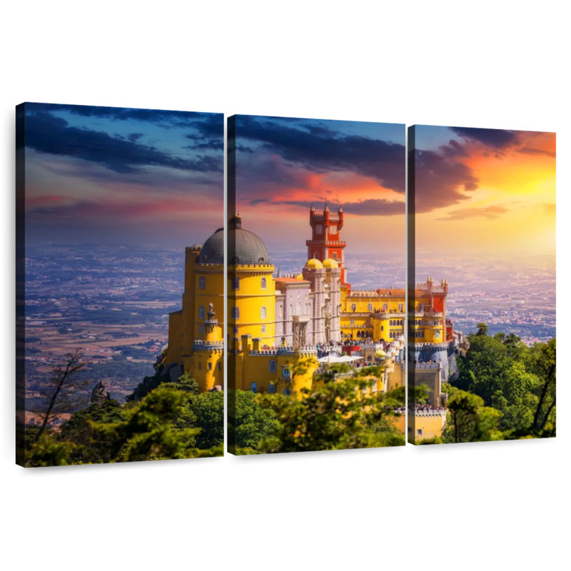 Pena Palace Sunset
