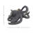 Holquin Polystone Octopus Decorative Black Sculpture with Long Tentacles and Suctions Detailing