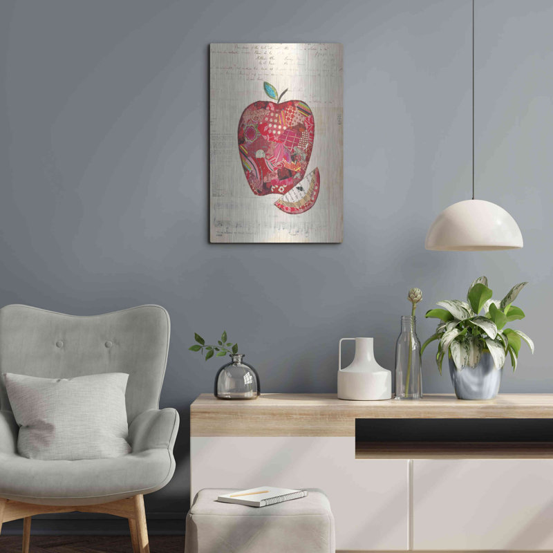 «Luxe Metal Art» par Courtney Prahl, art mural en métal, H 24 po x l 16 po