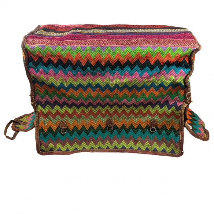 Antique Persian Mafrash Cargo Bag 1'4'' X 3'5''