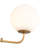 4-light Dimmable Opal Glass Globe Chandelier-403814953