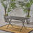 Riad Rectangle Foldable Dining Table, Outdoor Table Patio Table Outdoor Coffee Table