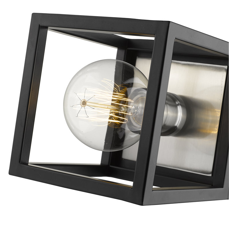 Plafonnier encastré 1 lumières Teillon, Nickel brossé