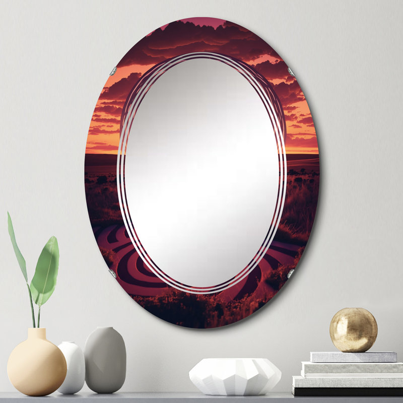Miroir mural Rosalida, 30 po x 20 po
