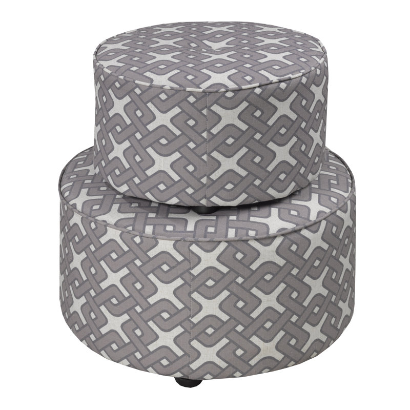 Shaikh Upholstered Ottoman, Brown