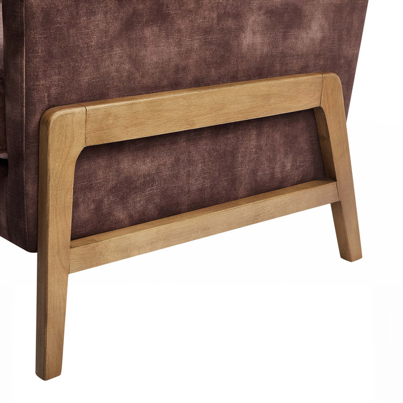 Chaise d'appoint Enni Macon, Espresso