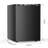 2.1 Cu.ft Ultra-Compact Upright Freezer - Reversible Single Door, Removable Shelves, Adjustable Thermostat, Black (Perfect for Home/Kitchen/Office)-90273484
