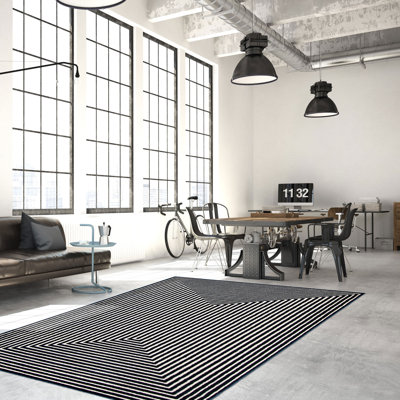 Tapis bleu Trona