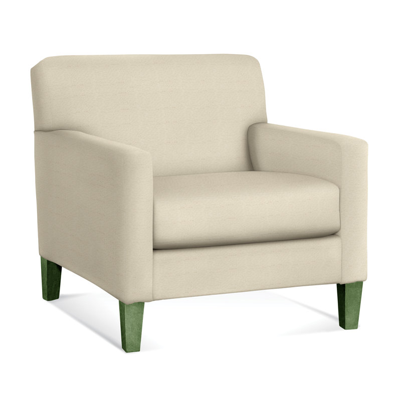 Tampa Armchair, Ivory Crypton Performance; 0886-91, Flax