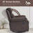 Small Swivel Rocker Recliner - For Adults/Women, Small Spaces/Bedroom/Living Room-606339095