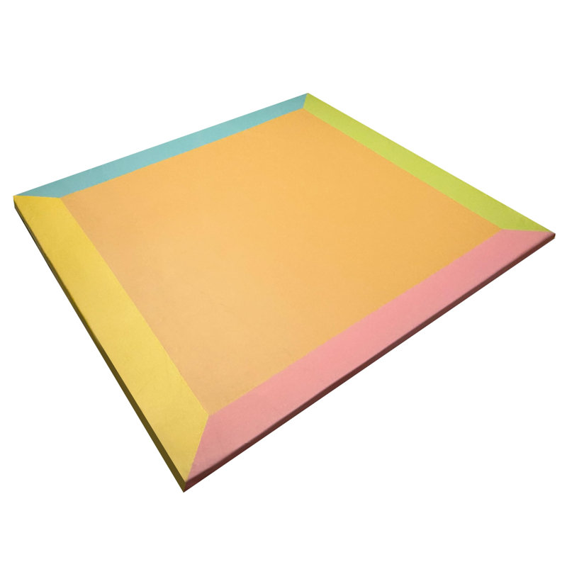 Tapis de sol Zety, H 1,5 po x L 61 po x l 61 po, Orange