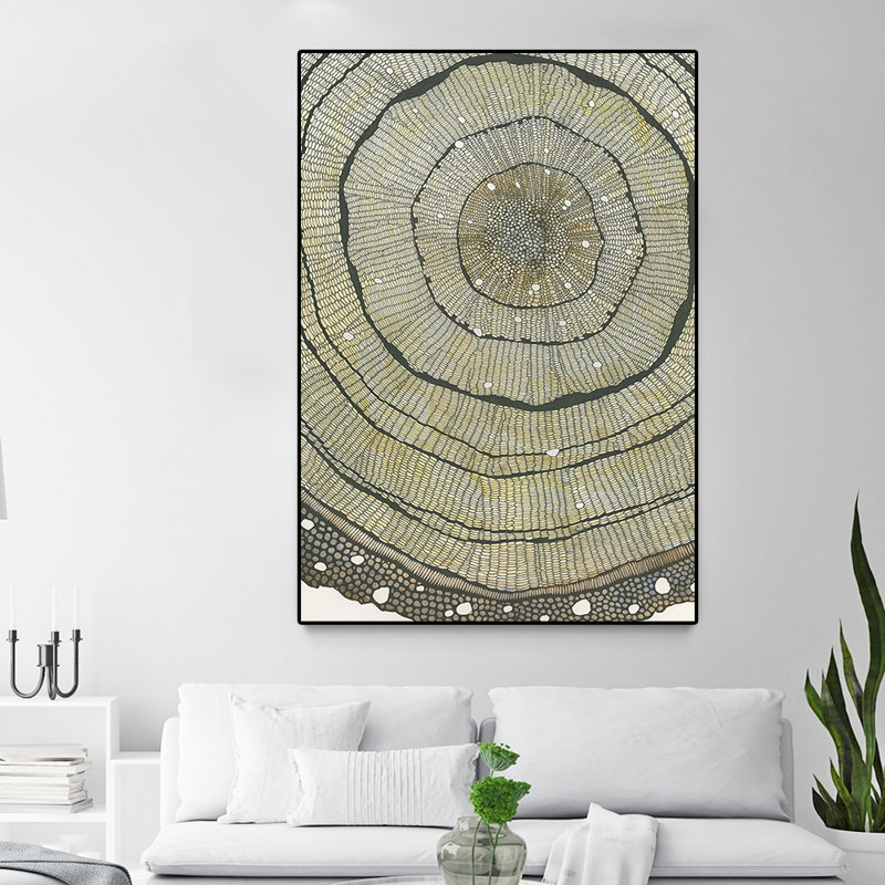 « sapin » par sandrine pellisier-floater, reproduction sur toile