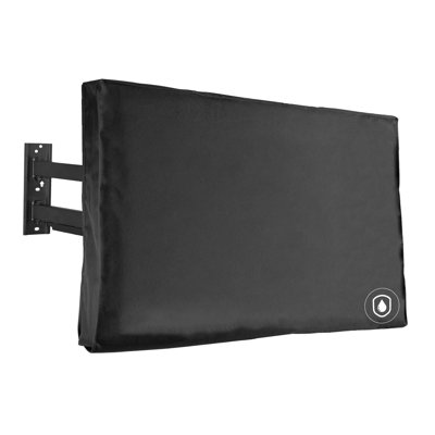 Protecteur de téléviseur noir à écran plat
