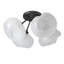 Ume Frosted Glass 4-Light Semi Flush Mount-66074676