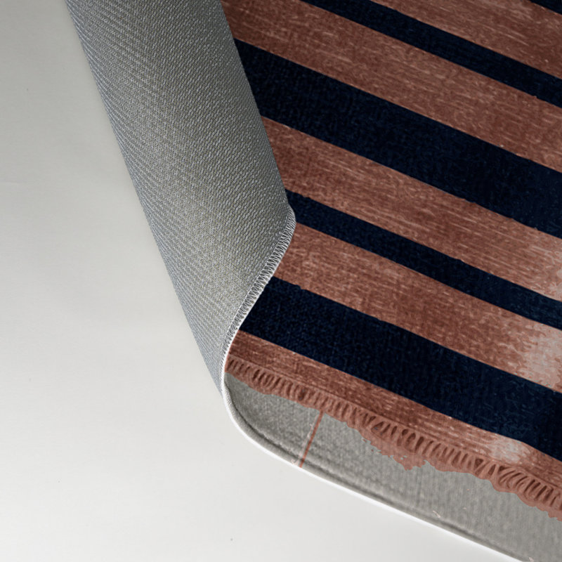 Tapis intérieur / extérieur gris HorizontalStripes