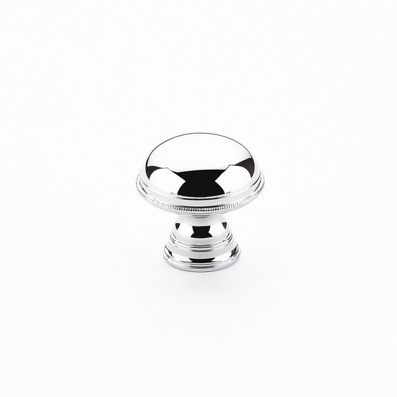 Atherton Round Knob, Polished Chrome