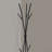 Coat Rack, Hall Tree, Free Standing, 11 Hooks, Entryway, 74"h, Bedroom, Black Metal, Contemporary, Modern-1606848284