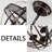 Vitore Chandeliers Industrial Globe Chandelier 3 Light  for Kitchen Island