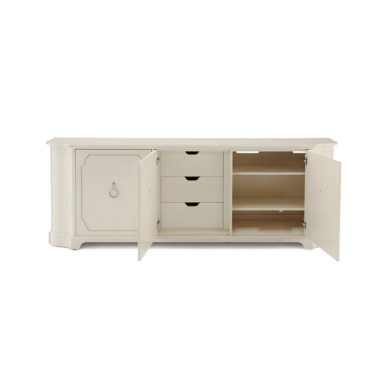 Crédence de rangement l 86,6 po American Retro