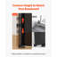 Retractable Baby Gate Mesh Dog Gate Black-803951310